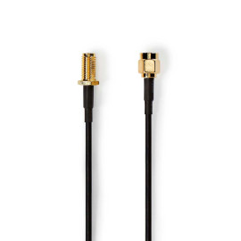 Nedis SMA Cable 1m (CSGL02210BK10) (NEDCSGL02210BK10)