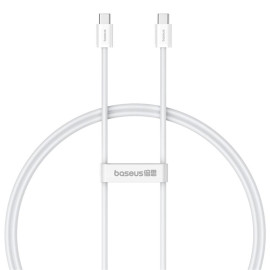 Baseus USB 2.0 Cable USB-C male - USB-C 100W Λευκό 2m (P10365200211-04) (BASP10365200211-04)