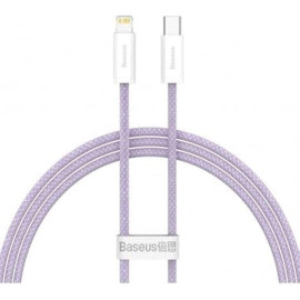 Baseus Καλώδιο USB-C σε Lightning Dynamic Series 20W 1m Μοβ (CALD000005) (BASCALD000005)