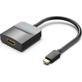 VENTION Type-C to HDMI Adapter 0.15M Black ABS Type (TDCBB) (VENTDCBB)