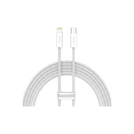 Baseus USB-C cable for Lightning Dynamic Series, 20W, 2m (white) (CALD000102) (BASCALD000102)