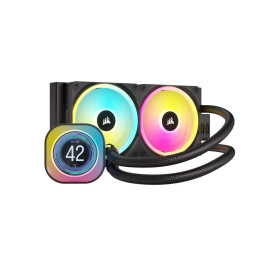 Corsair iCUE LINK H100i LCD AIO 240mm Radiator Liquid CPU Cooler 277mm x 120mm x 27mm radiator (CW-9061007-WW) (CORCW-9061007-WW