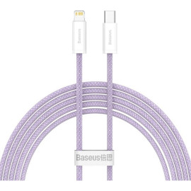 Baseus Καλώδιο USB-C σε Lightning Dynamic Series, 20W, 2m Μοβ (CALD000105) (BASCALD000105)