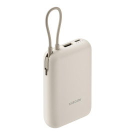 Xiaomi Power Bank 10000mAh Integrated Cable Tan (BHR9072GL) (XIABHR9072GL)