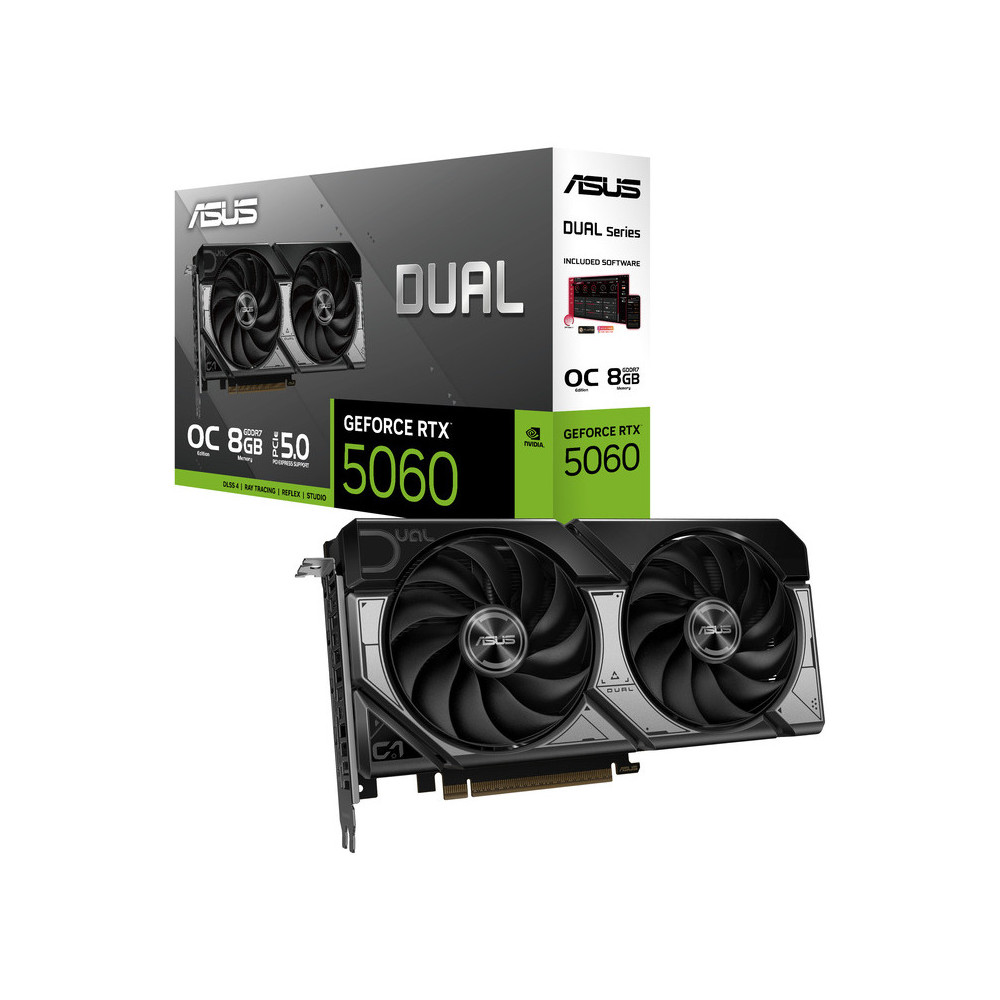 ASUS VGA DUAL-RTX5060-O8G, 8GB, GDDR7 eshop