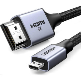 Ugreen Micro HDMI - HDMI Cable 8K HD164 1m (15516) (UGR15516)