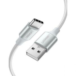 Ugreen Nickel-plated USB-C cable QC3.0 1m white (60131) (UGR60131)
