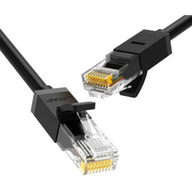 Ugreen Rounded Network Cable NW102 Ethernet RJ45 Cat.6 UTP 15m Black (20165) (UGR20165)