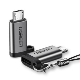 Ugreen USB-C to Micro USB Adapter US282 gray (50590) (UGR50590)