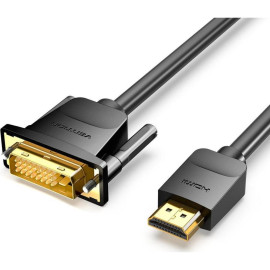 VENTION HDMI to DVI Cable 1.5M Black (ABFBG) (VENABFBG)