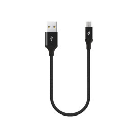 ttec AlumiCable 65W Type-C - Type-C Fast Charge Cable Space Grey 30cm (2DK50UG) (TTEC2DK50UG)