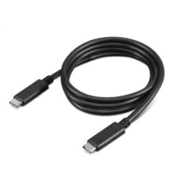 Lenovo Cable USB-C 1m Black (4X90U90619) (LEN4X90U90619)