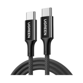 Ugreen USB 2.0 Cable USB-C male - USB-C 60W Μαύρο 1m (15373) (UGR15373)