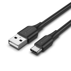 VENTION USB 3.2 Gen2 A Male to C Male 3A Cable 0.5M Black Round PVC Type (CWCBD) (VENCWCBD)