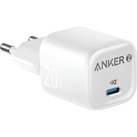 ANKER WALL CHARGER 20W 1 PORT TYPE-C WHITE