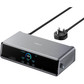 Anker Docking Station Prime 14 in 1, USB-C,Triple 4K@60Hz, 2 HDMI+1 DP, 140W Max Power, Smart Display