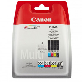 Μελάνι Canon CLI-551 4x7ml Multi Pack