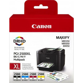Μελάνι Canon PGI-2500XL Υψηλής απόδοσης Multipack (BK, C, M, Y)