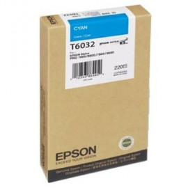 Μελάνι Epson T6032 C13T603200 Cyan Υψηλής χωρητικότητας - 220ml
