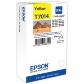 Μελάνι Epson T70144010 Yellow με χρωστική ουσία - Size XXL
