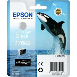 Μελάνι Epson T7609 C13T76094010 Ultrachrome HD Light Light Black - 26ml