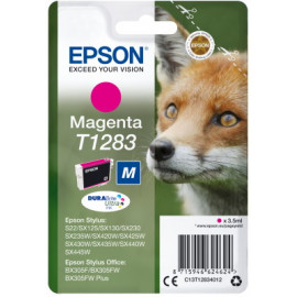 Μελάνι Epson T12834011 Magenta με χρωστική ουσία new series Fox - Size M