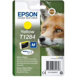 Μελάνι Epson T12844011 Yellow με χρωστική ουσία new series Fox - Size M