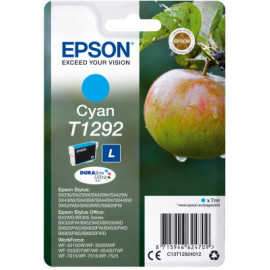 Μελάνι Epson T12924010 Cyan με χρωστική ουσία new series Apple - Size L