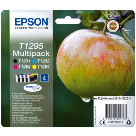 Μελάνι Epson T12954010 MultiPack 4 Colours με χρωστική ουσία new series Apple - Size L