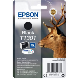 Μελάνι Epson T13014010 Black με χρωστική ουσία new series Stag - Size XL