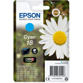 Μελάνι Epson T180240 Cyan με χρωστική ουσία