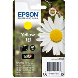 Μελάνι Epson T180440 Yellow με χρωστική ουσία
