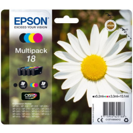Μελάνι Epson 18 T18064010 MultiPack 4 Colours Daisy series