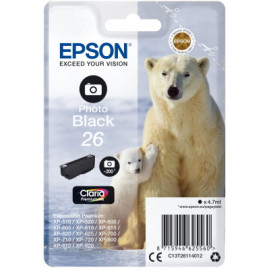 Μελάνι Epson T261140 Photo Black με χρωστική ουσία