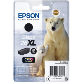 Μελάνι Epson T262140 XL Black με χρωστική ουσία