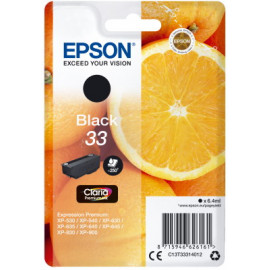 Μελάνι Epson 33 C13T33314012 Claria Premium Black - 6,4ml