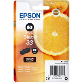 Μελάνι Epson 33 C13T33414012 Claria Premium Photo Black - 4,5ml