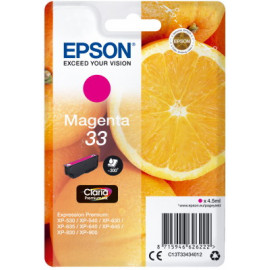 Μελάνι Epson 33 C13T33434012 Claria Premium Magenta - 4,5ml