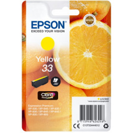 Μελάνι Epson 33 C13T33444012 Claria Premium Yellow - 4,5ml