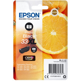 Μελάνι Epson 33XL C13T33614012 Claria Premium Photo Black - 8,1ml