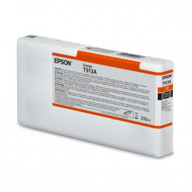 Μελάνι Epson T913A00 Orange - 200ml
