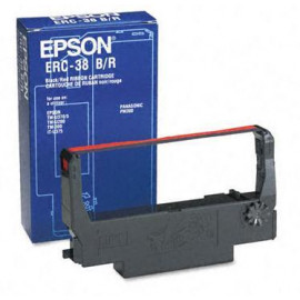 Μελανοταινία Epson C43S015376 ERC-38 Black, Red