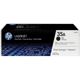 Toner Laser 35AD HP LJ P1005, 1006 Black Dual Pack