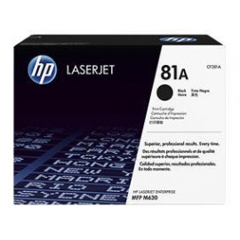 Toner Laser HP 81A LJ MFP M630 Black