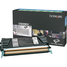 Toner Laser Lexmark C5240KH Black Υψηλής απόδοσης