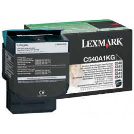 Toner Laser Lexmark C540A1K Black Χαμηλής απόδοσης