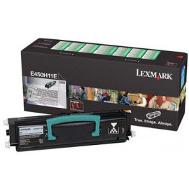 Toner Laser Lexmark 450Η11E Black Υψηλής απόδοσης