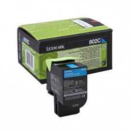 Toner Laser Lexmark 80C20C0 Cyan Χαμηλής χωρητικότητας