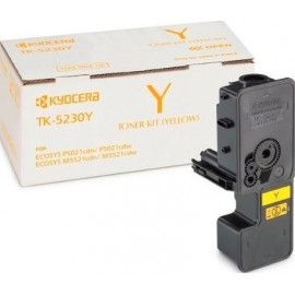 Toner Laser Kyocera Mita TK-5230Y Yellow Υψηλής χωρητικότητας