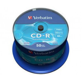 CD-R VERBATIM 43351 700MB 52X EXTRA PROTECTION SURFACE